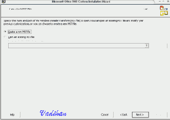  4 - Custom Installation Wizard