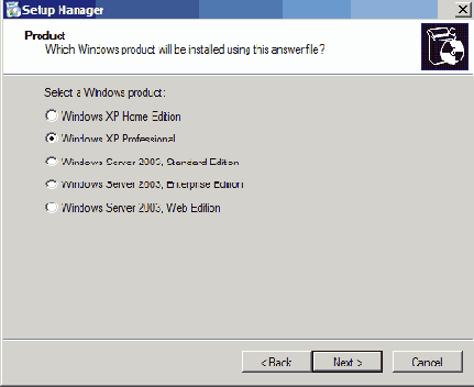 Setup Manager