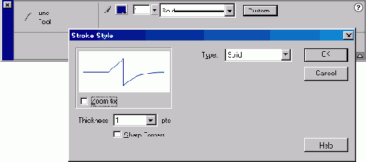 Рисование в Flash
