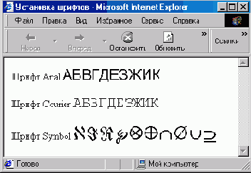 Элементы языков HTML И Javascript