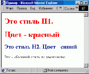 Элементы языков HTML И Javascript